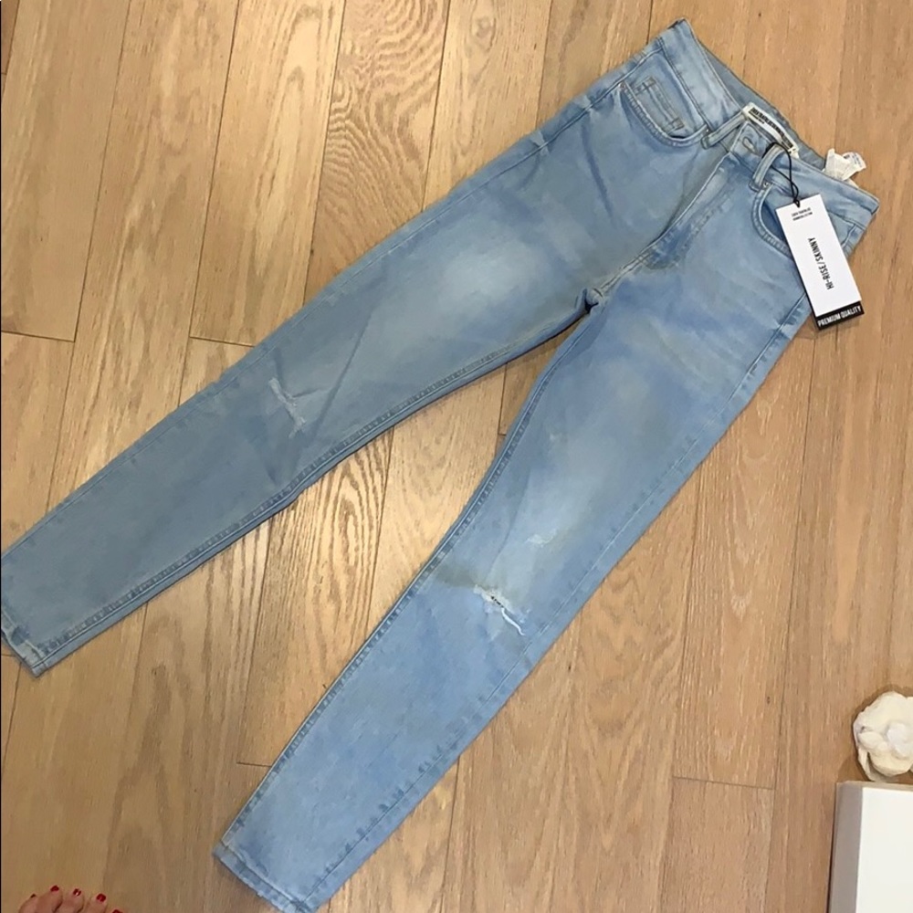 NWT Zara always skinny High rise